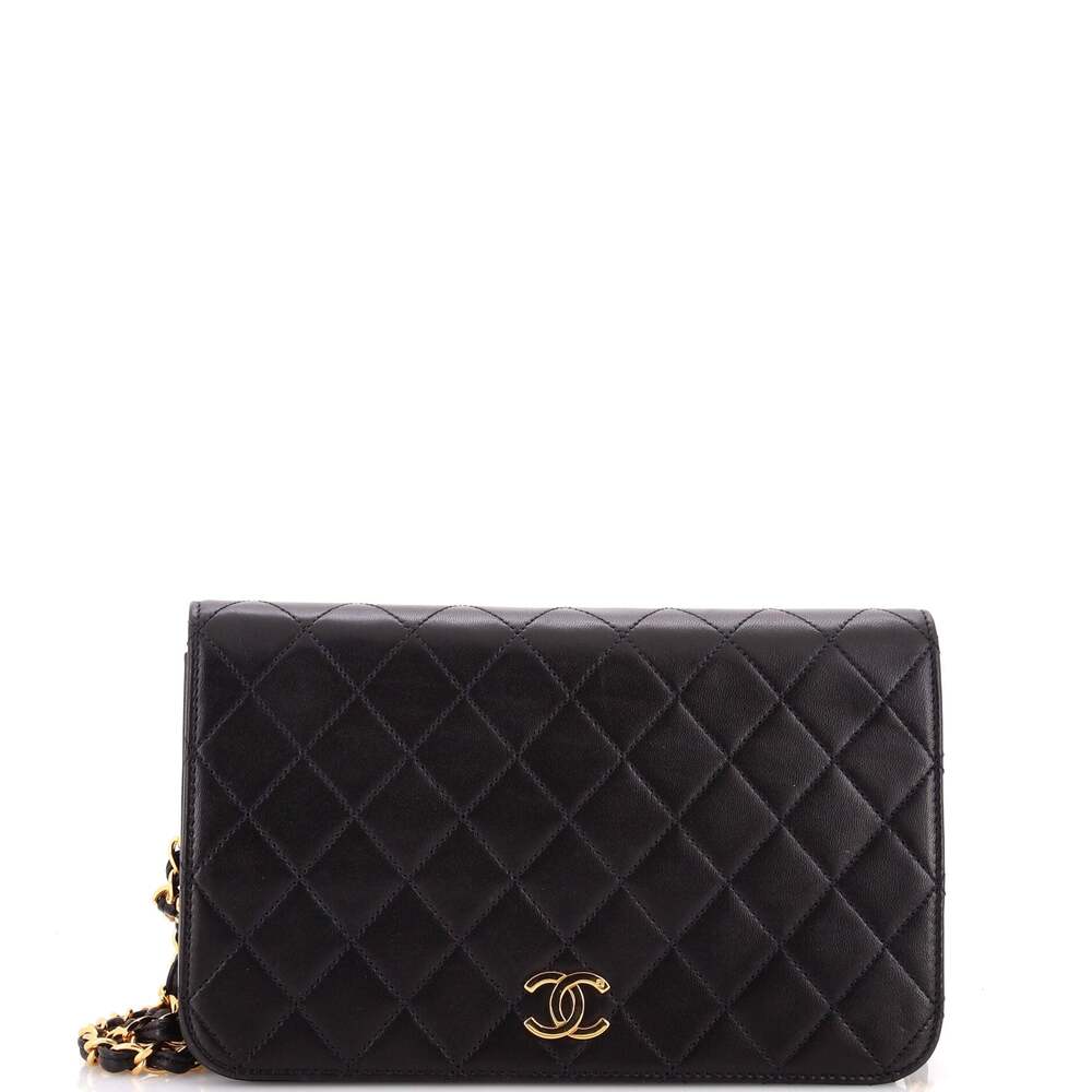 Chanel Vintage Full Flap Bag Quilted #237963C49B - Picture 1 of 8